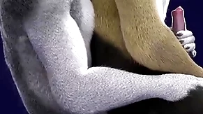 Merry bareback fleecy ride - isal 3d