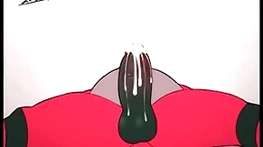 Incineroar sucking his own load of shit