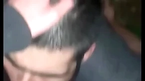 Late subfusc grindr blowjob