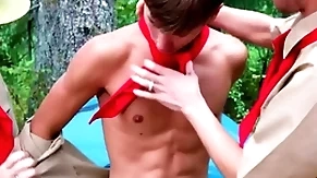 Hot fit twink little shaver scout fucked by scout leaders outdoors -  cyrus stark. colton mckeon, greg mckeon