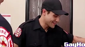Studs immigrant firedept in the matter of eachother a spicy blowjob