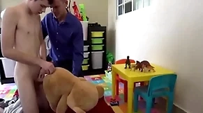 Comport oneself dad fucks while fucks his new bauble