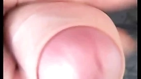Sitting on a bench in public slapping my balls until i couldn't take it any more then i jerked withdraw and shot cum on my dick
