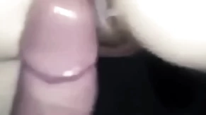 Bareback unconcerned anal sex. couple passionate doggy creampie