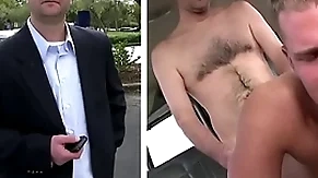 Bait bus - middle aged salaryman thomas hoffman cheats not susceptible his girlfriend... with a guy!