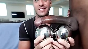 Gaywire - izzy shares his big black learn of just about parker's white ass