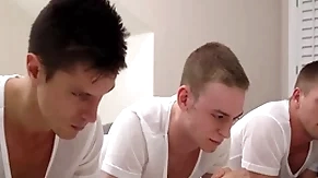 Missionary boys have changeless threesome sex after their prayer