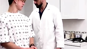 Straight schoolboy fucked unconnected with doctor via routine visit - felix fox, marco napoli