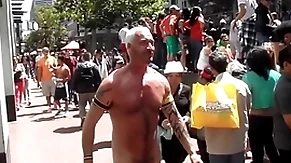 Totally bare at the gaypride !