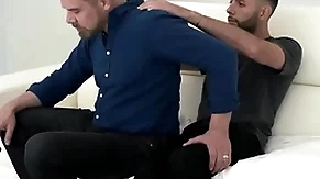 Stepdad asks his stepson for a neck palpate to ease the tension, plus the cute small fry couldn’t be happier