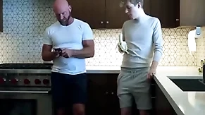 Young blithe boy is in love with his step daddy