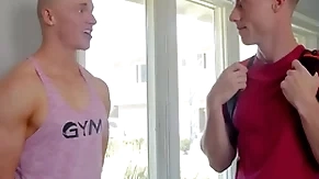 Hot joyful step-brothers fucking bareback