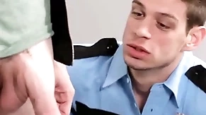 Masqulin policeman michael del ray barebacks gay jack hunter