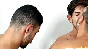 Meu namorado chamou um amigo para me fuder e eu levei duas picas no cu dupla penetração bareback kadu ventri guilhermedott e jottaé