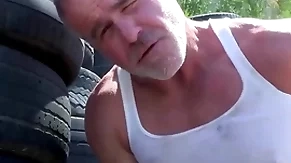 Trailertrashboys hunky dilf dale savage jerks stay away from open-air