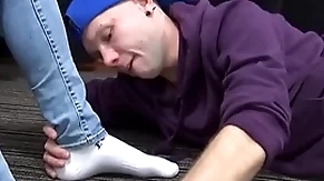 Gizzy and tristan christmas hot toe sucking