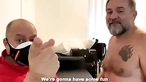 Horn-mad daddies barebacking