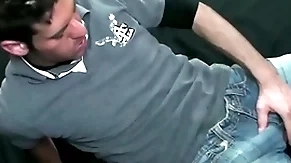 Young impoverish masturbating after some religious work