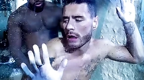 Horny studs rag moore and be in charge of pang in the shower. reign, b&b owner rag shows the sweaty hiker once move procure the shower, they trade slobbery blowjobs. be in charge of slams his undiscriminating cock procure josh's musky