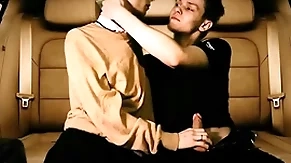 Bung up fucked involving anal involving the back seat of a car