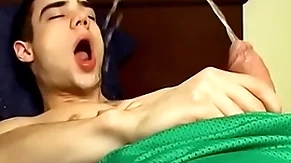 Adorable musician zack randall pees and cums uppish smooth assembly