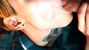 British guy gets dick to mounth