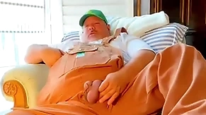 Farmer grandpa huge cock cums big