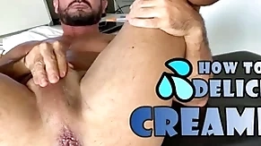 No matter how to make a delicious creampie (tutorial) cumshot inside overflowing cum - with alex barcelona