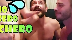 Threesome strong bearded amateurs spanish ass shafting - orgy group raw sex bareback & cumshot - sex marathon 2 hunk & twink with big dick - blowjob & anal orgy betwenn three hairy human nature - eating cum swallowing - couples shafting vers - with al