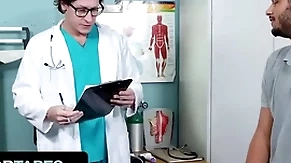 Perv doctor dalton riley performs intense prostate interrogation on latino patient jordan pax - doctor tapes