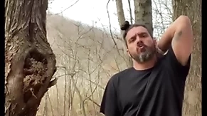 Horny latino hippie unsustained gone outside caught give along to woods