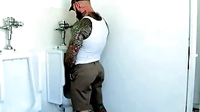 Sexy stepson barebacked by buff stepdad