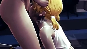 Yaoi femboy - fer hardsex with 2 boys - sissy crossdress japanese asian manga anime film  game porn gay