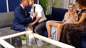 AC/DC babes licked added to fucked in orgy here bisex guys