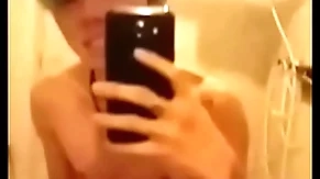 Asian guy masturbate