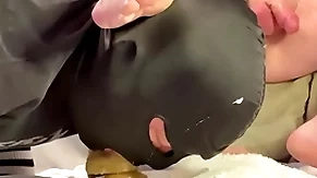 Faggot cocksucker under his straight alpha's foot