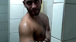 Wet latinos locker territory going to bed facial cumshot