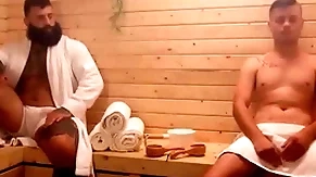 Sauna submission/ men / markus kage, ryan bailey  / stream full at  www.sexmen.com/twi