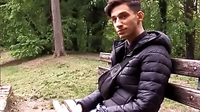 He chain together a follow his gf sucking someone else's dick, he then goes to the park and sucks a dick for money - bigstr