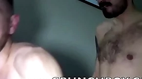 Sexy french twink fucked bareback by koldo goran and breed