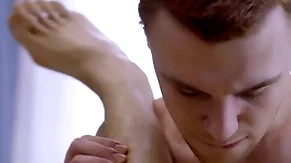 Sensual & raw twink massage for leo alfano