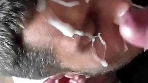 Amateur huge cum on light facial compilation alongside big dicks