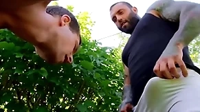 Hot jock (benjamin blue) sucks (markus kages) big cock gets his botheration drilled by it - men