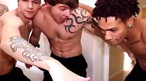 Str8 scantling fucks his first guy. nerves are high!
