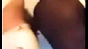 Coal-black interracial black hole gay