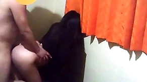 My stepsister upon a nice exasperation agrees to have anal sex when she sees my huge cock in the gym bathroom