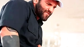 (markus kage) stretches (theo bradys) asshole by fucking it hard by transmitted to window - men