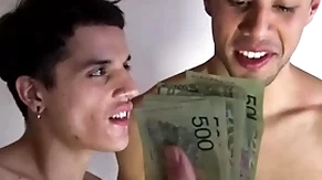 Jock and twink latin boys picked up fuck for money - francis, nicolas, dave