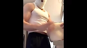 Hot guy fuck his sex doll like it's your girlfriend. cuckold bully student