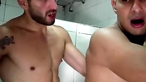 Faisul with an increment of liam are in the showers after filming a brash video
